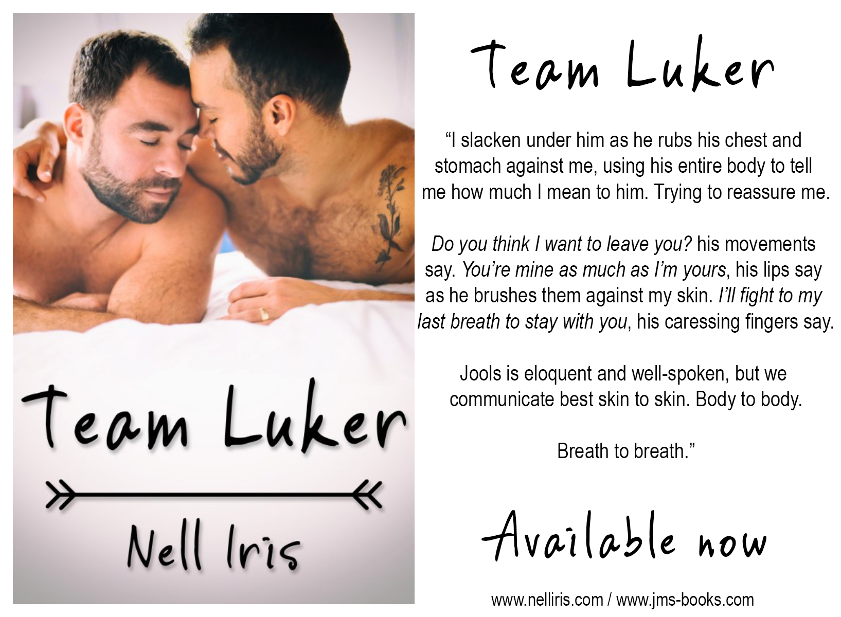 team luker excerpt available now